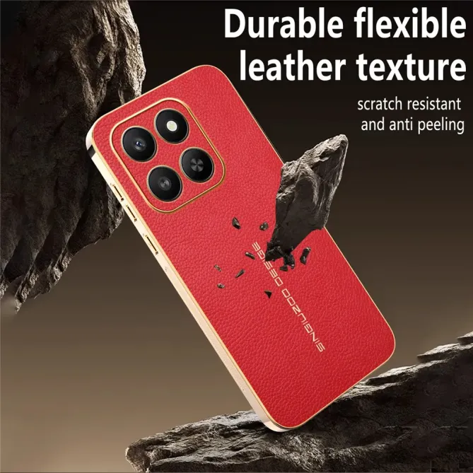 Coque Honor 400 Smart 5G / 4G / X7d 4G / 5G Simili Cuir Grainée | VEND