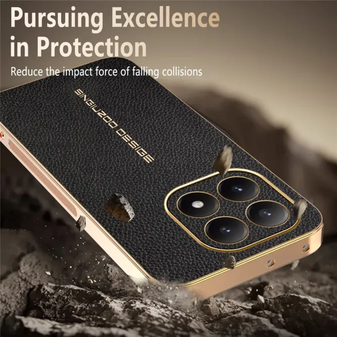 Coque Xiaomi 15T Simili Cuir Grainée | VENDÔME