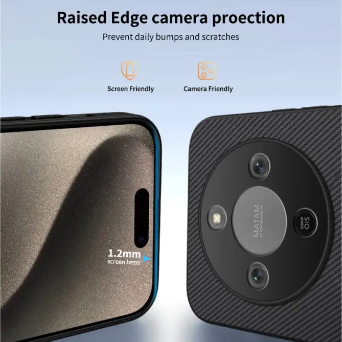 Coque HONOR Magic 8 Lite / X9d 5G Finition Carbone | Raxon