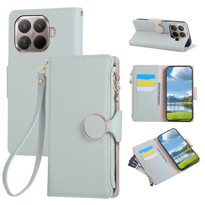 Housse Xiaomi 15T Pro Portefeuille Zippé | Léonie