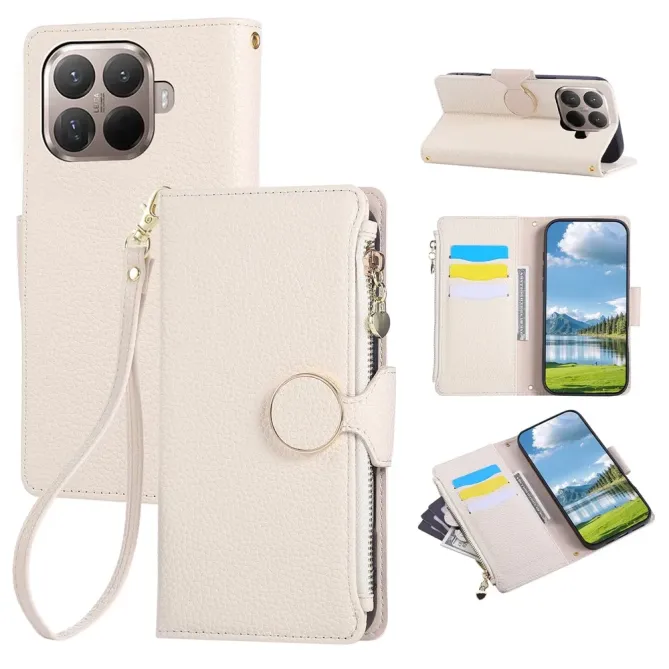 Housse Xiaomi 15T Pro Portefeuille Zippé | Léonie