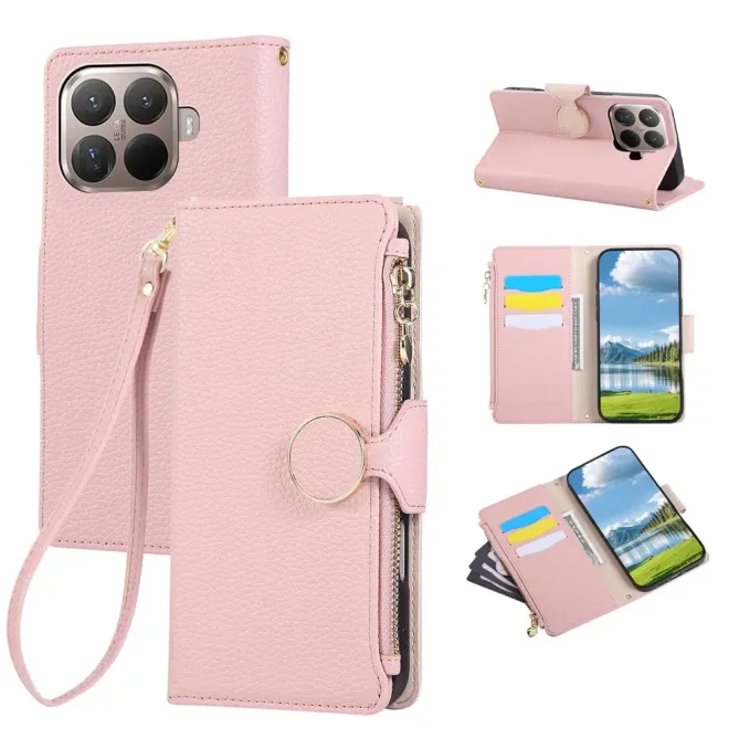 Housse Xiaomi 15T Pro Portefeuille Zippé | Léonie