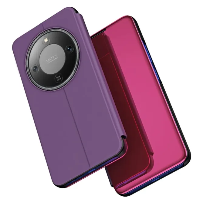 Coque HONOR Magic 8 Lite / X9d 5G avec rabat effet miroir