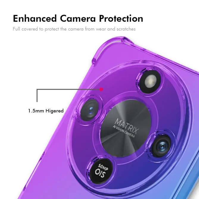Coque HONOR Magic 8 Lite / X9d 5G Transparente Bicolore
