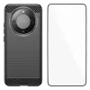 Coque HONOR Magic 8 Lite / X9d 5G flexible effet brossé avec verre tre