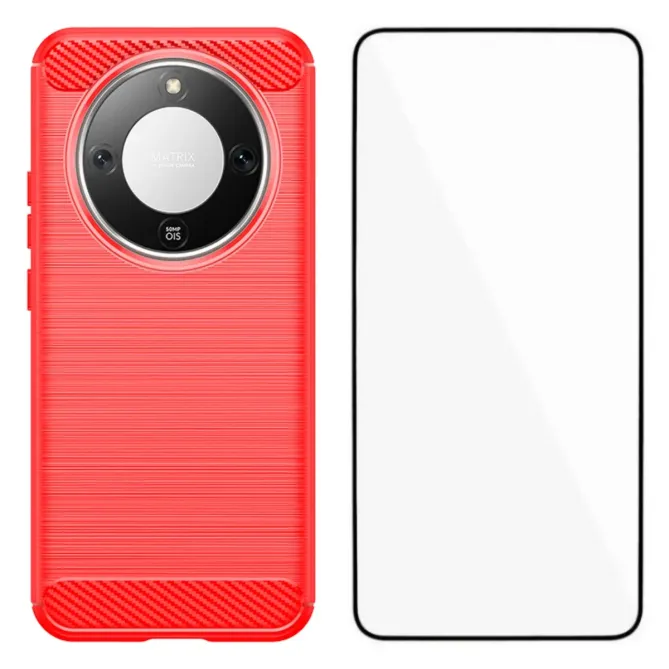 Coque HONOR Magic 8 Lite / X9d 5G flexible effet brossé avec verre tre