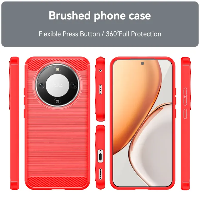 Coque HONOR Magic 8 Lite / X9d 5G flexible effet brossé avec verre tre