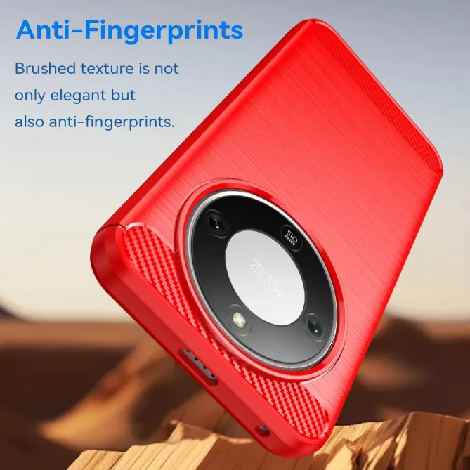 Coque HONOR Magic 8 Lite / X9d 5G flexible effet brossé avec verre tre
