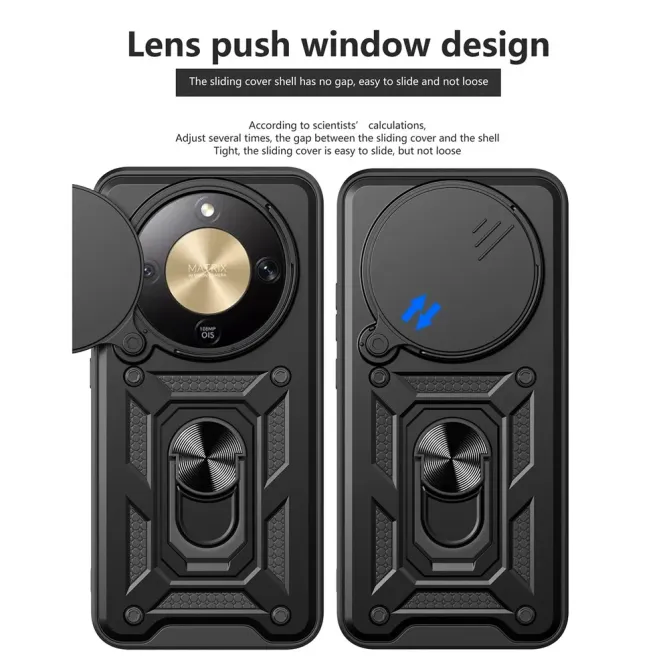 Coque HONOR Magic 8 Lite / X9d 5G Camera Slide Fonction Support