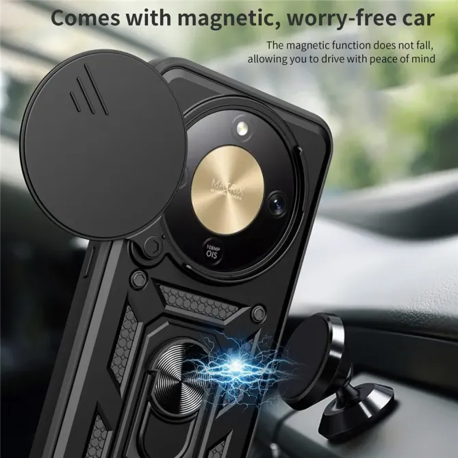Coque HONOR Magic 8 Lite / X9d 5G Camera Slide Fonction Support