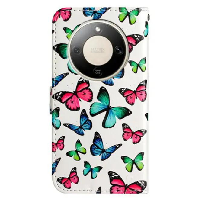 Housse Honor Magic 8 Lite / X9d 5G Envolée de Papillons