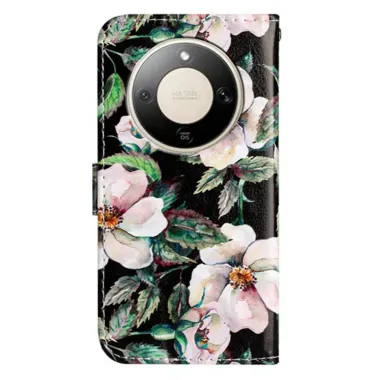 Housse Honor Magic 8 Lite / X9d 5G Fleurs d'Églantier