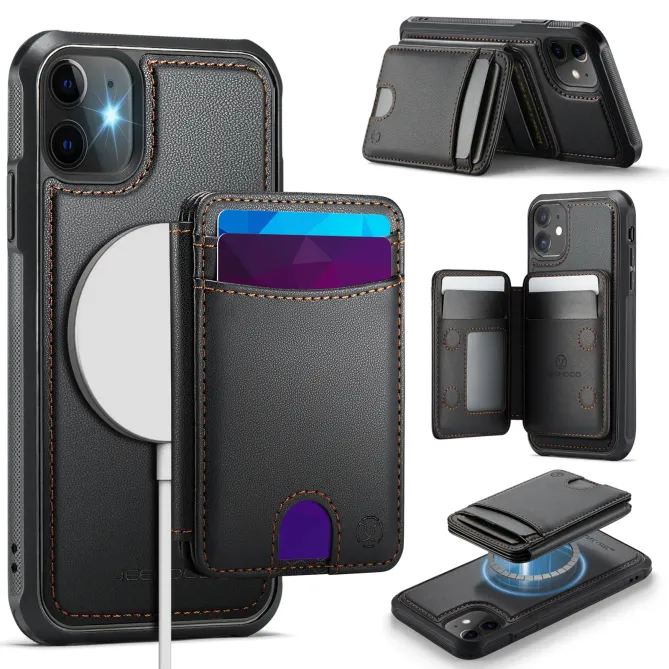 Coque iPhone 11 Porte-cartes Modulable MagSafe | J10