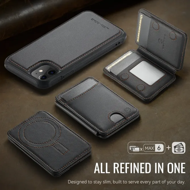 Coque iPhone 11 Porte-cartes Modulable MagSafe | J10