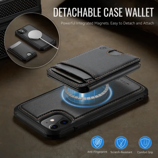 Coque iPhone 11 Porte-cartes Modulable MagSafe | J10