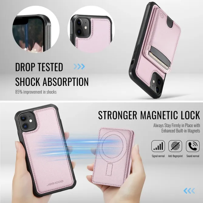 Coque iPhone 11 Porte-cartes Modulable MagSafe | J10