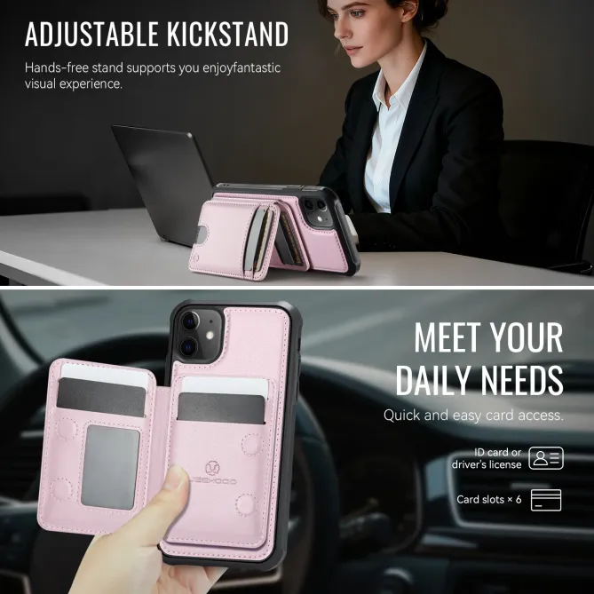 Coque iPhone 11 Porte-cartes Modulable MagSafe | J10