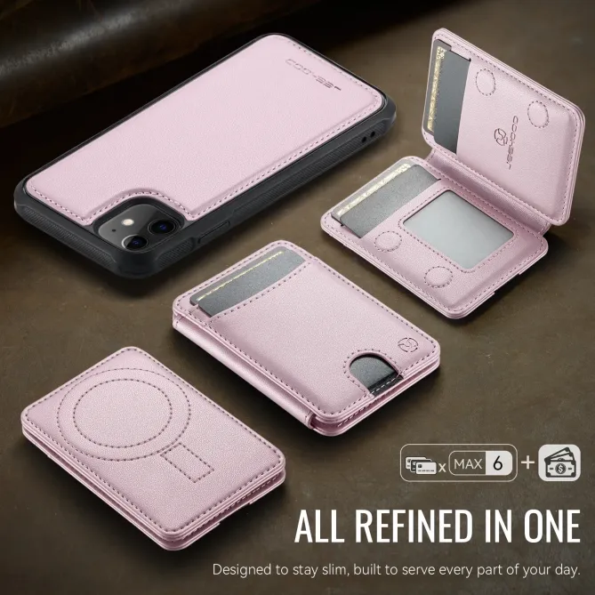 Coque iPhone 11 Porte-cartes Modulable MagSafe | J10