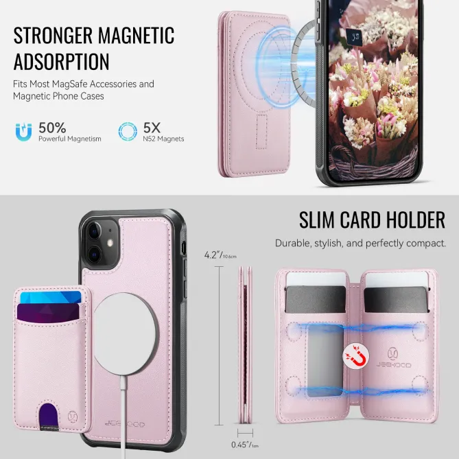 Coque iPhone 11 Porte-cartes Modulable MagSafe | J10