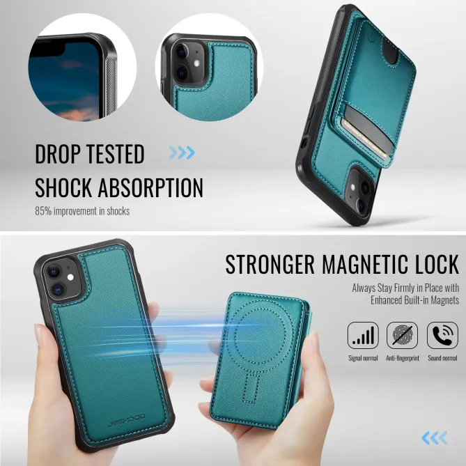 Coque iPhone 11 Porte-cartes Modulable MagSafe | J10