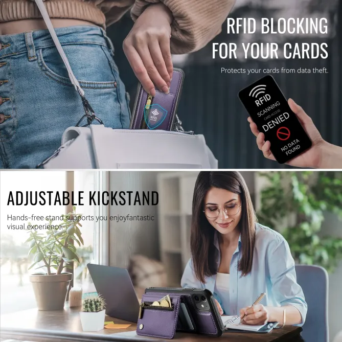 Coque iPhone 11 Porte-cartes Modulable MagSafe | J12