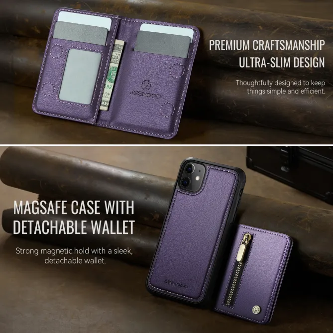 Coque iPhone 11 Porte-cartes Modulable MagSafe | J12