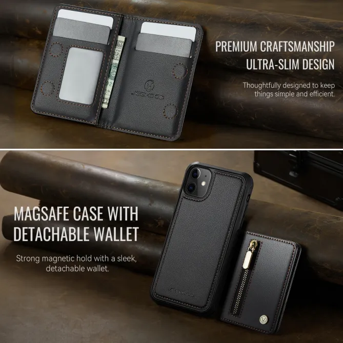 Coque iPhone 11 Porte-cartes Modulable MagSafe | J12