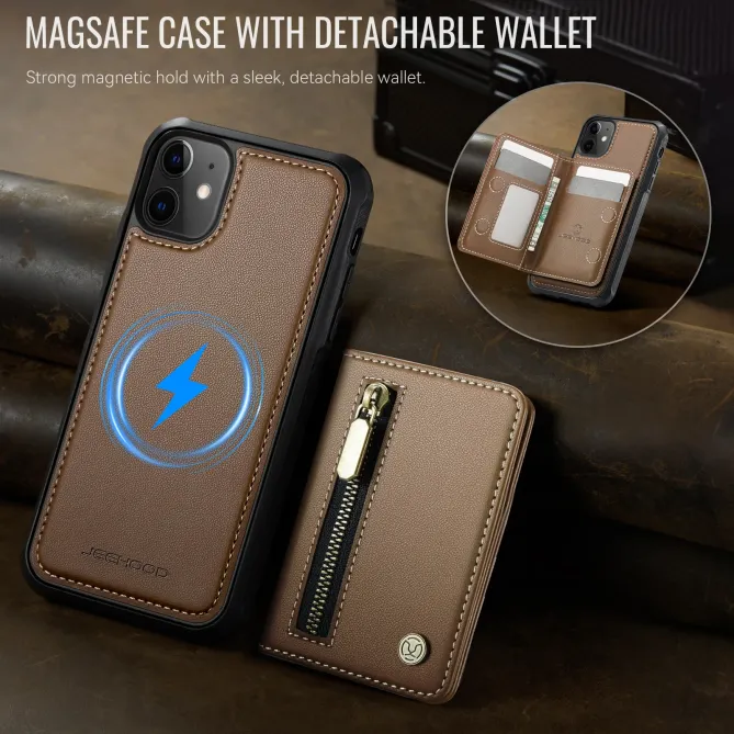 Coque iPhone 11 Porte-cartes Modulable MagSafe | J12
