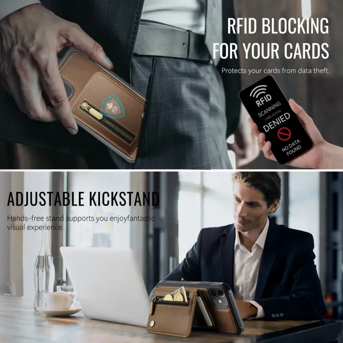 Coque iPhone 11 Porte-cartes Modulable MagSafe | J12