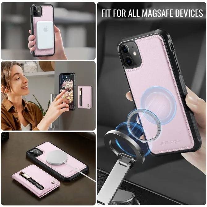 Coque iPhone 11 Porte-cartes Modulable MagSafe | J12