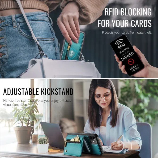 Coque iPhone 11 Porte-cartes Modulable MagSafe | J12