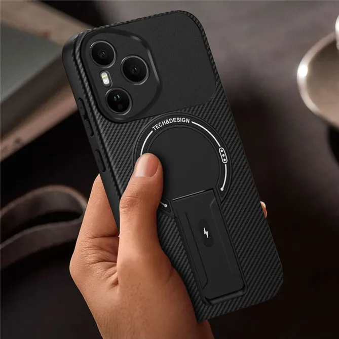 Coque Honor 400 Pro Carbone avec Support | PILOTE