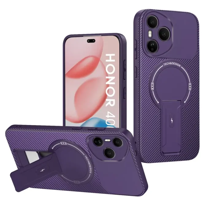 Coque Honor 400 Pro Carbone avec Support | PILOTE