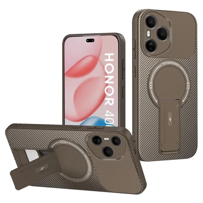 Coque Honor 400 Pro Carbone avec Support | PILOTE