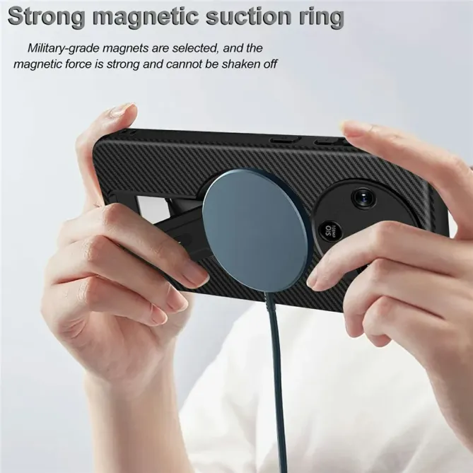 Coque Honor Magic 8 Lite / X9d 5G Carbone avec Support | PILOTE