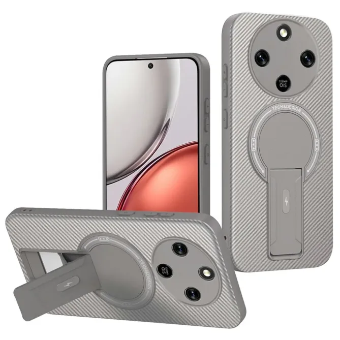 Coque Honor Magic 8 Lite / X9d 5G Carbone avec Support | PILOTE