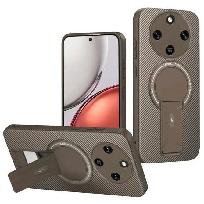 Coque Honor Magic 8 Lite / X9d 5G Carbone avec Support | PILOTE