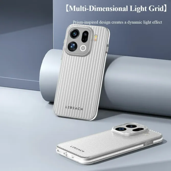 Coque Oppo Find X9 Pro 5G Striée Fumé | PRISME