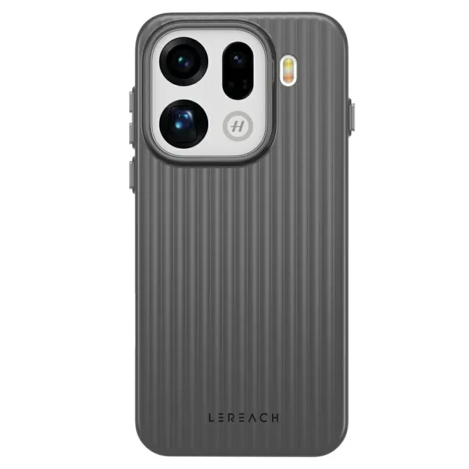 Coque Oppo Find X9 Pro 5G Striée Fumé | PRISME