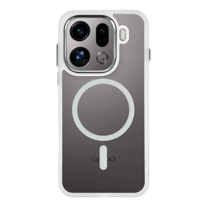 Coque Oppo Find X9 Pro 5G Bi-matière Transparente MagSafe