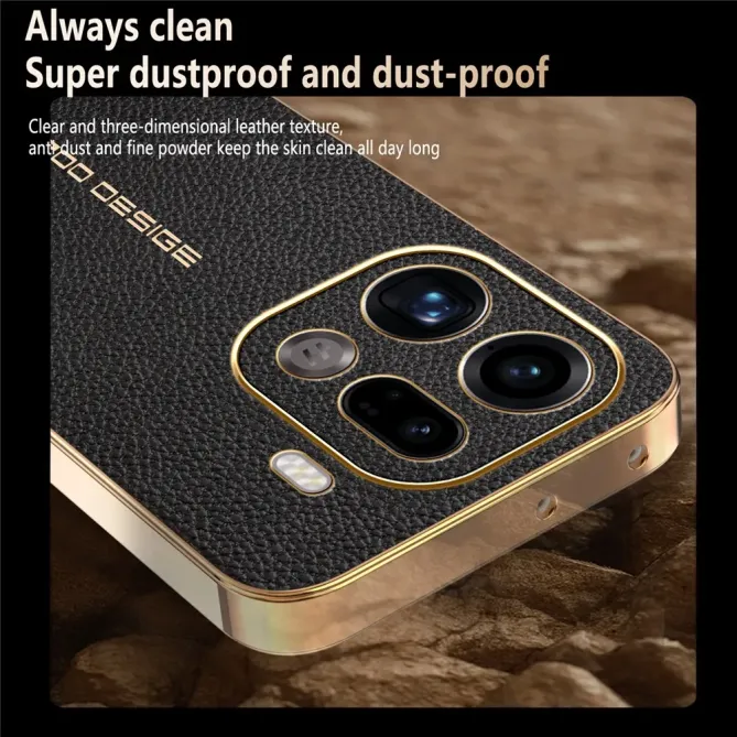 Coque Oppo Find X9 Pro Simili Cuir Grainée | VENDÔME
