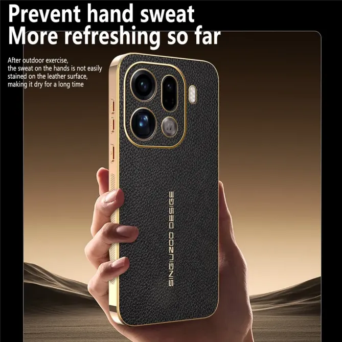 Coque Oppo Find X9 Pro Simili Cuir Grainée | VENDÔME