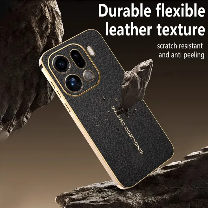 Coque Oppo Find X9 Pro Simili Cuir Grainée | VENDÔME