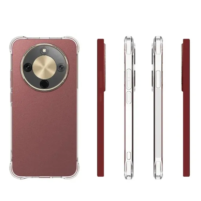 Pack Honor Magic 8 Lite / X9d 5G | Coque Coins Renforcés Transparente avec 2 Verres Trempés - photo 6