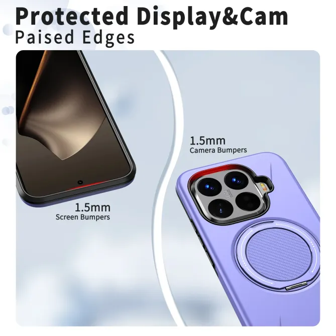 Coque Xiaomi 15T Pro Antichoc avec Anneau 360 Degrés | AXIS