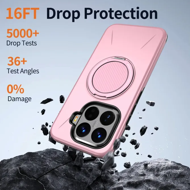 Coque Xiaomi 15T Pro Antichoc avec Anneau 360 Degrés | AXIS