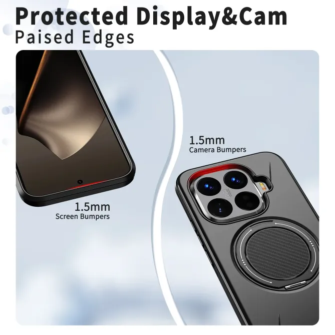 Coque Xiaomi 15T Pro Antichoc avec Anneau 360 Degrés | AXIS