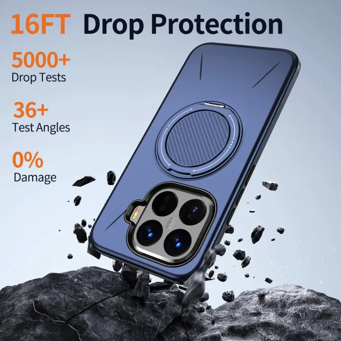 Coque Xiaomi 15T Pro Antichoc avec Anneau 360 Degrés | AXIS