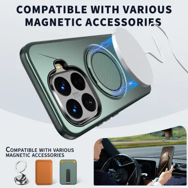 Coque Xiaomi 15T Pro Antichoc avec Anneau 360 Degrés | AXIS Vert - photo 32