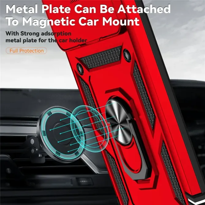 Coque Xiaomi 15T Pro Texture Respirante Anneau Support & Cache Caméra